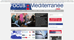Desktop Screenshot of focusmediterranee.com